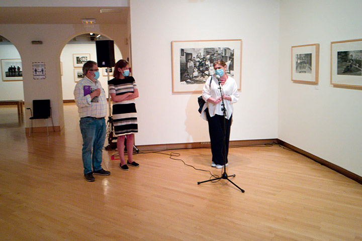 Acto de apertua, exposición fotográfica
